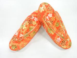 花模様織出し子供用草履（21センチ）